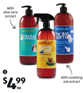 ALDI Pet Cleaning Products 1L offer