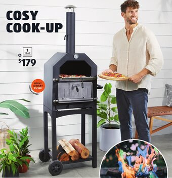 ALDI Woodfire Pizza Oven offer