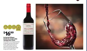 De Bortoli Villages Heathcote Tempranillo Touriga 2019 750ml