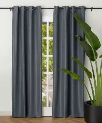 Coles Marketlane Homewares Blockout Curtain Set offer