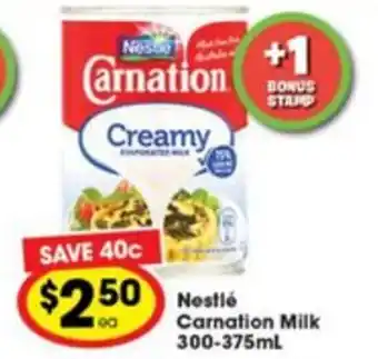 Ritchies Nestle Carnation Milk offer