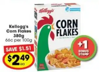 Ritchies Kellog's Corn Flakes offer