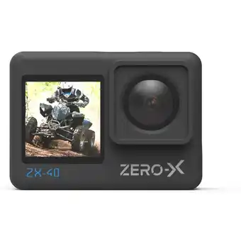 JB Hi-Fi Zero-X ZX-40 4K UHD Action Camera with Dual Display & Wi-Fi offer
