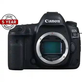JB Hi-Fi Canon EOS 5D IV Full Frame DSLR Camera [4K Video] (Body Only) offer
