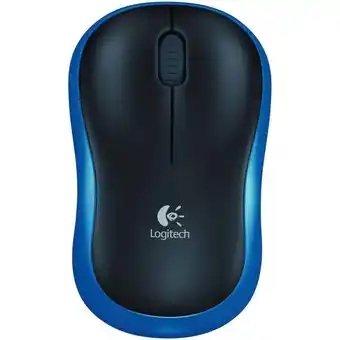 JB Hi-Fi Logitech M185 Wireless Mouse (Blue) offer