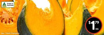 Foodworks Jap/Kent Pumpkin offer