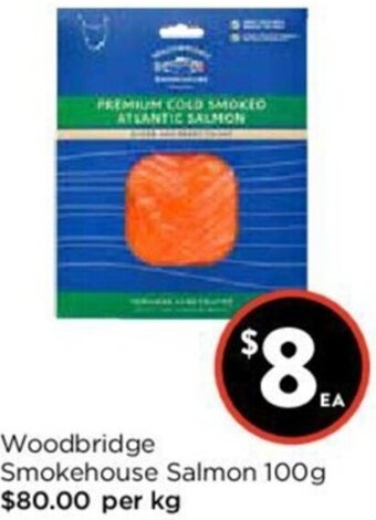 Woodbridge Smokehouse Salmon 100g