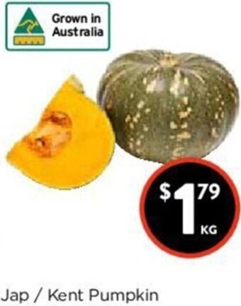 Foodworks Jap/Kent Pumpkin offer