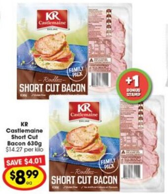 Ritchies KR Castlemaine Short Cut Bacon offer
