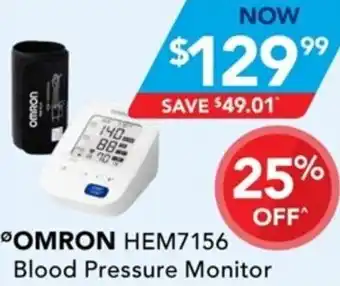Omron HEM7156 Blood Pressure Monitor