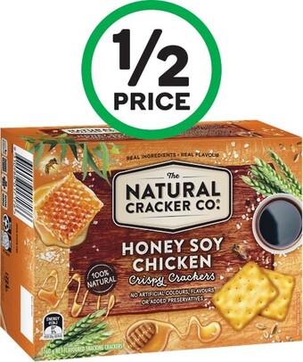 Woolworths Natural Cracker Company 160g offer
