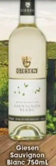 Ritchies Giesen Sauvignon 750ml offer