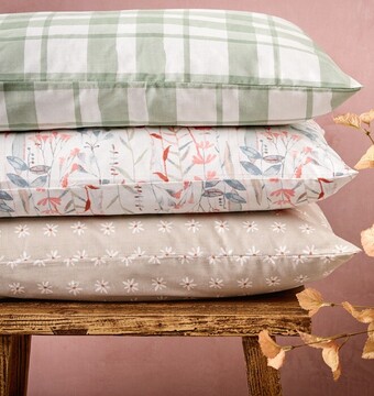 Spotlight Koo Printed Washed Cotton 225 Thread Count Sheet Sets offer