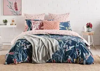 Ombre Home Country Living Poly/Cotton Quilt Cover Set