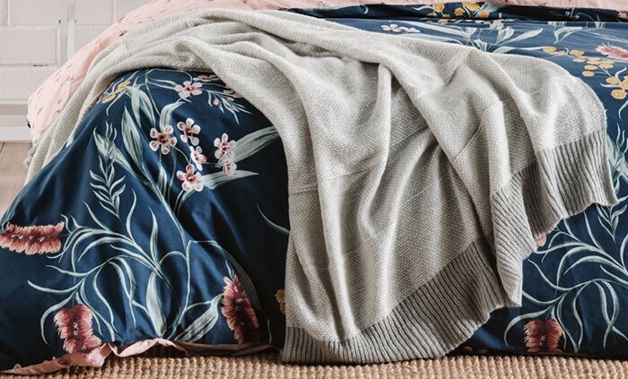 Spotlight Ombre Home Country Living Knitted Throw 127x152cm offer