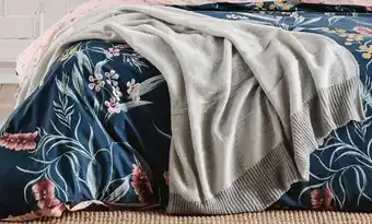 Ombre Home Country Living Knitted Throw 127x152cm