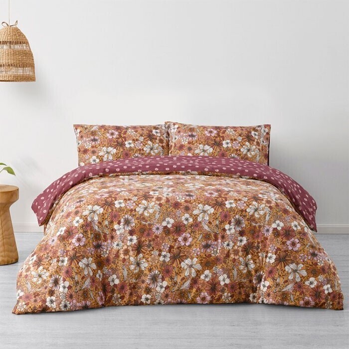 Brampton House Gemma Quilt Cover Set offer at Spotlight