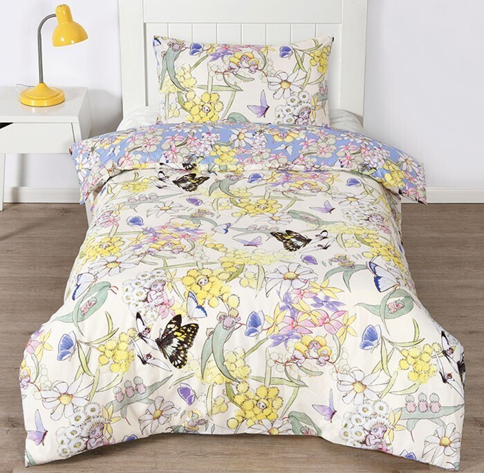 Spotlight 40% off  May Gibbs Blossom Babies Quilt Cover Set offer