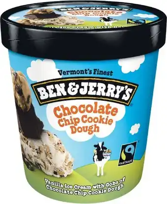 Woolworths Ben & Jerryu2019s Ice Cream 458ml u2013 From the Freezer offer