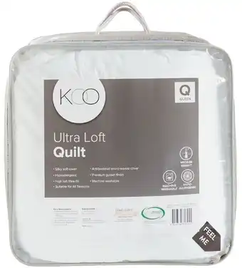 40% off Koo Ultra Loft Quilt