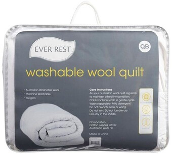 40% off Ever Rest Washable Wool Quilt