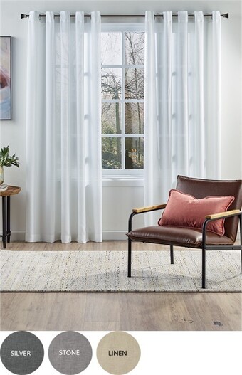 50% off Rylee Sheer Eyelet^ Curtains