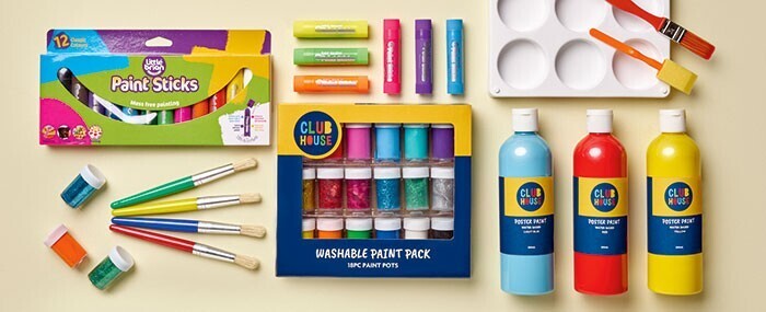 Spotlight 30% off Kids Paint & Paint Accessories offer