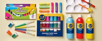 30% off Kids Paint & Paint Accessories