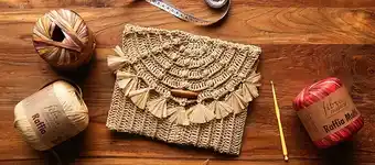 25% off Fibra Natura Cellulose Raffia Yarn