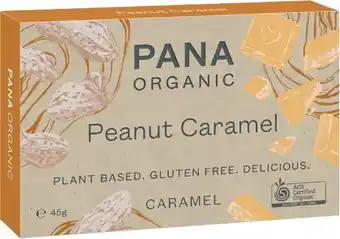 Woolworths Pana Chocolate 45g u2013 From the Health Food Aisle offer