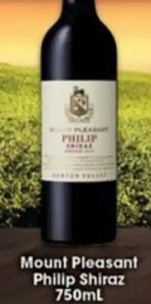 Ritchies Mount Pleasant Philip Shiraz 750ml offer
