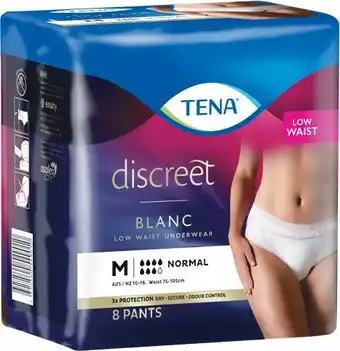 Woolworths Tena Womenu2019s Pants Medium Pk 8 offer