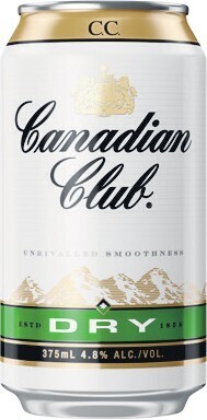 Woolworths Canadian Club & Dry Cans 10x375ml offer