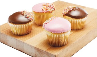 Woolworths Iced Cupcake Pk 4* offer