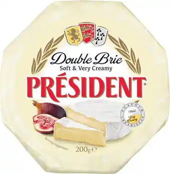 President Brie or Camembert 200g u2013 From the Deli