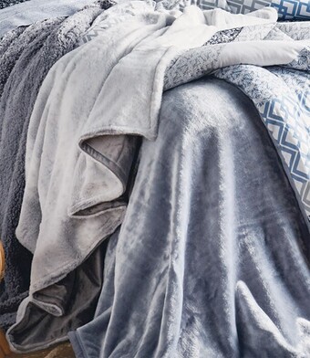Woolworths Inspire Double Sided Sherpa Throw offer