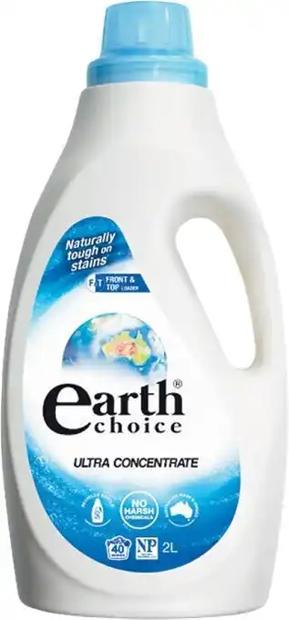 Woolworths Earth Choice Laundry Liquid Top & Front Loader 2 Litre offer