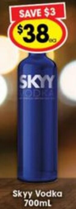 Ritchies Skyy Vodka 700ml offer