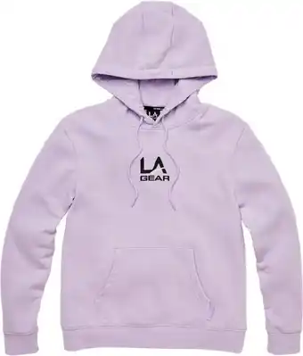 BIG W LA GEAR Womens Logo Hoodie - Lilac offer