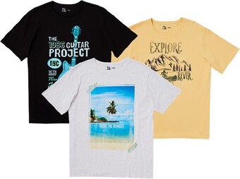 BIG W Big Joe Mens Graphic Tees offer