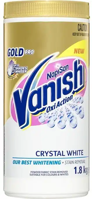BIG W Vanish Stain Remover Crystal White 1.8kg offer