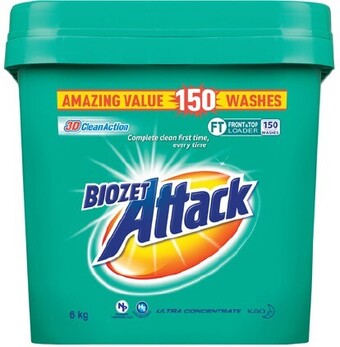 BIG W Biozet Laundry Powder 6kg offer