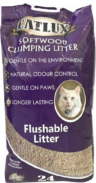 BIG W Catlux Softwood Clumping Litter 24-Litre offer