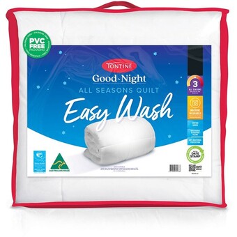 BIG W Tontine Good-Night Easy Wash Quilt offer