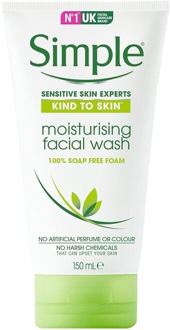 BIG W Simple Kind to Skin Moisturising Foaming Facial Wash 150ml offer