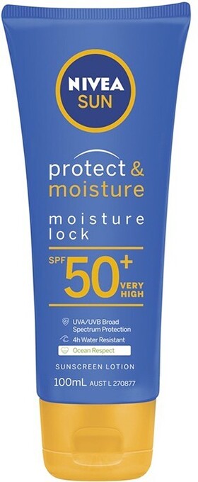 Nivea Sun Protect & Moisture SPF 50+ 100ml