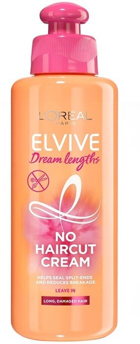 BIG W L'Oreal Paris Elvive Dream Lengths No Hair Cut Cream Leave-In Treatment 200ml offer