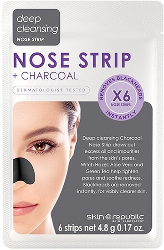 BIG W Skin Republic Charcoal Nose Strips 6 Pack offer