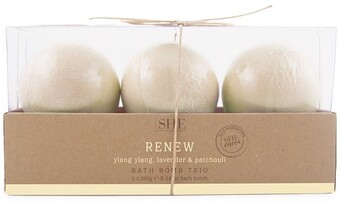 BIG W Om SHE Aromatherapy Trio Bath Bombs - Renew 3 x 180g offer