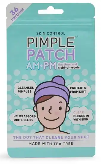BIG W Skin Control Pimple Patch Mixed AM + PM 36 Pack offer